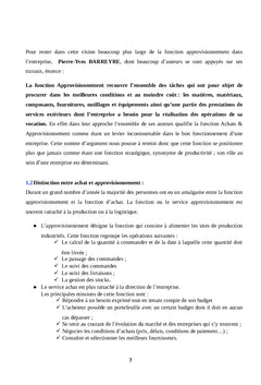 Impact du contrôle interne dans la fonction approvisionnement