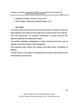Reception des echantillons au laboratoire de reference de la tuberculose