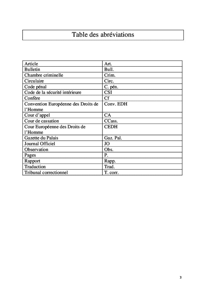 La légitime défense des personnes