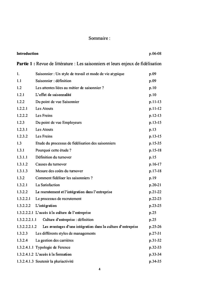 Management et fidélisation des saisonniers en hôtellerie