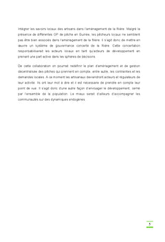 Analyse approfondie des Organisations Professionnelles de la Pêche