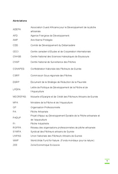 Analyse approfondie des Organisations Professionnelles de la Pêche