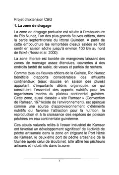 Projet d'Extension CBG