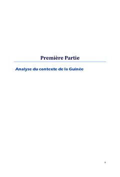 Analyse de contexte et Inventaire des OP de la Pêche