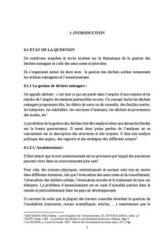 Mégestions des déchets ménagers