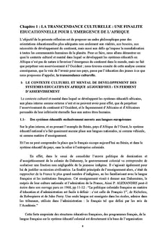 L'efficacité de l'enseignement en Afrique