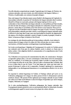 L'efficacité de l'enseignement en Afrique
