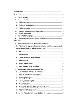 Le retentissement obstétrical du vaginisme chez la femme enceinte