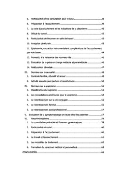 Le retentissement obstétrical du vaginisme chez la femme enceinte