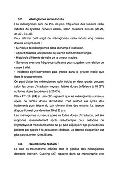 Les méningiomes intracrâniens