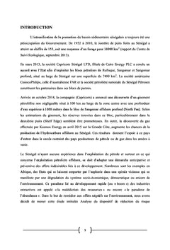 Gestion environnementale de l'exploitation du pétrole offshore