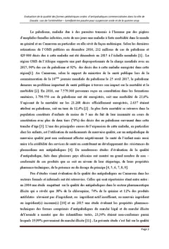 Evaluation qualitative des sirops antipaludiques retrouves A Douala