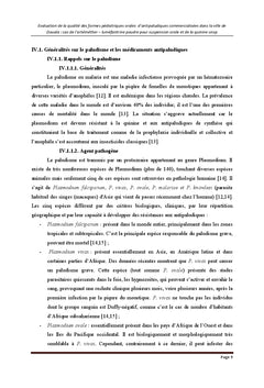 Evaluation qualitative des sirops antipaludiques retrouves A Douala