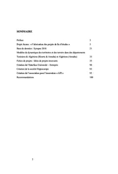Dynamique des territoires et des terroirs en Tunisie et en Algérie
