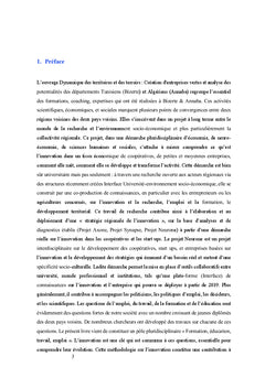 Dynamique des territoires et des terroirs en Tunisie et en Algérie