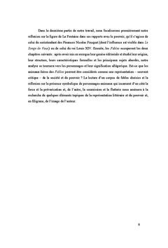 La monarchie au miroir de la littérature dans l'oeuvre de La Fontaine