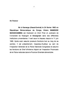 La Police Nationale Congolaise face aux infractions virtuelles