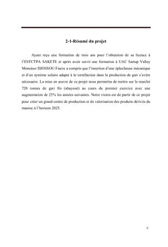 Production du gari à base d'une éplucheuse et d'un système solaire