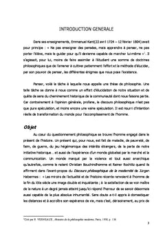 La réception du projet de paix de Kant chez Fichte, Habermas et Rawls