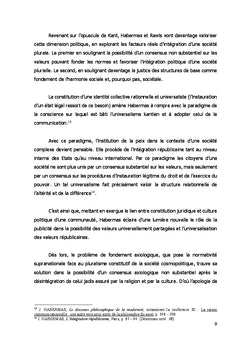 La réception du projet de paix de Kant chez Fichte, Habermas et Rawls