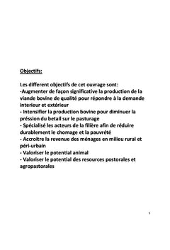 Bonne pratique de l'embouche bovine au Mali