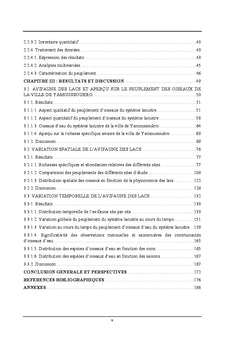 Les oiseaux des écosystèmes lacustres de la ville de Yamoussoukro