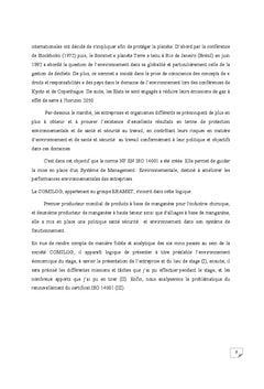 Certification ISO 14001 de la compagnie miniere de l'Ogooue