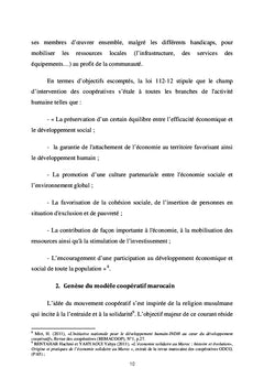 La Contribution des coopératives au développement territorial