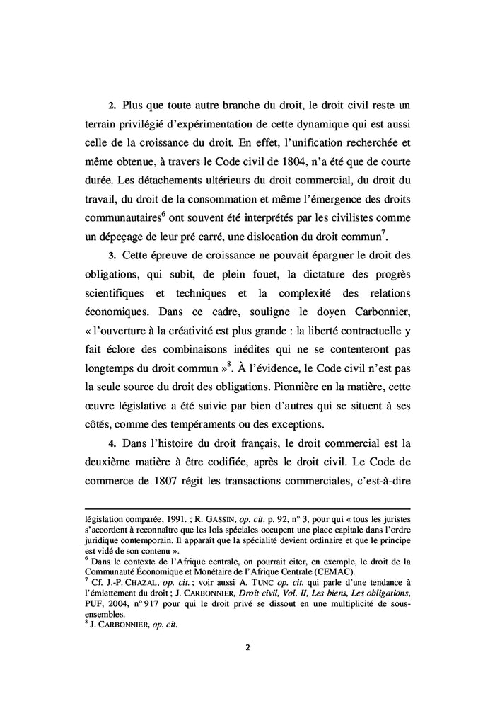 Droit commun des obligations et droit OHADA des procédures collectives