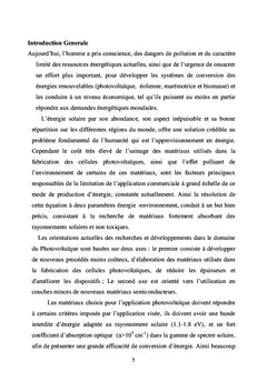 Etude Expérimentale des Couches Minces de Trisulfure de Bismuth