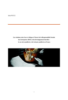 Luxe, Ethique et RSE