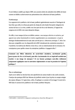 Luxe, Ethique et RSE