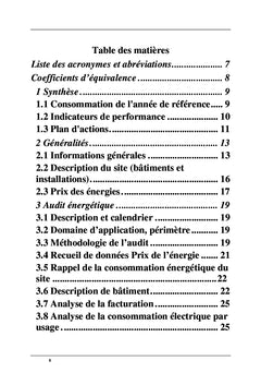 La méthode et la pratique d'audit énergétique