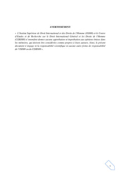 L'applicabilité du DIH à la lutte armée contre le terrorisme