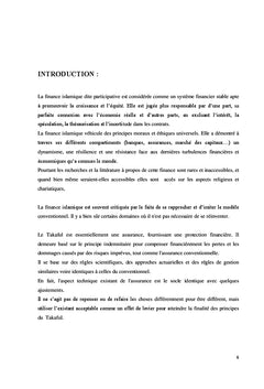 L'Innovation dans l'assurance Takaful