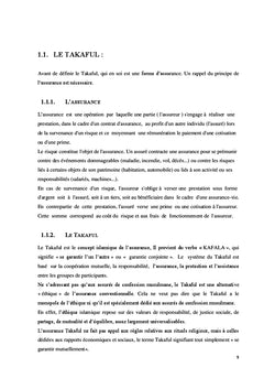 L'Innovation dans l'assurance Takaful