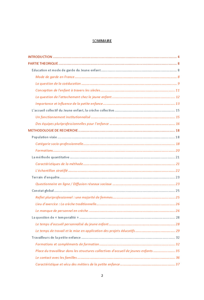 Coéducation, professionnalisme & besoins du jeune enfant