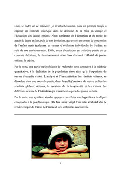 Coéducation, professionnalisme & besoins du jeune enfant