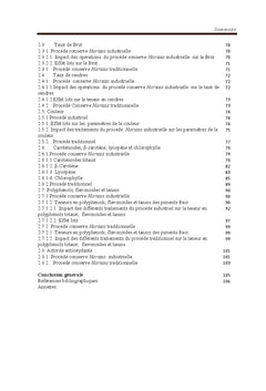 Effet des procedes technologisues sur des antioxydants de la HARISSA