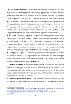 L'Algérie en tant que destination touristique