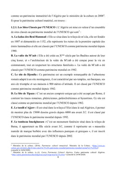 L'Algérie en tant que destination touristique