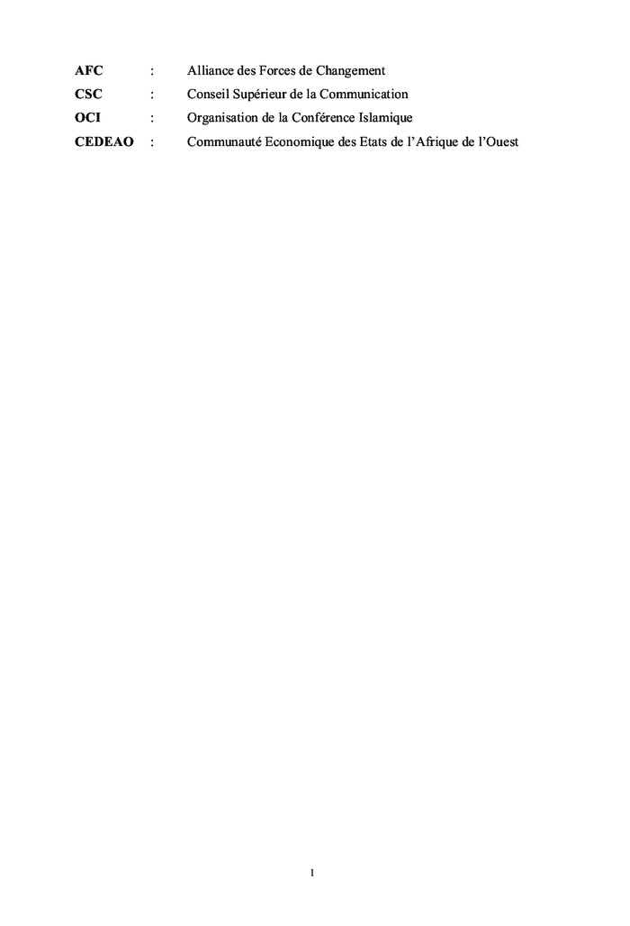 La convention démocratique et sociale CDS-RAHAMA