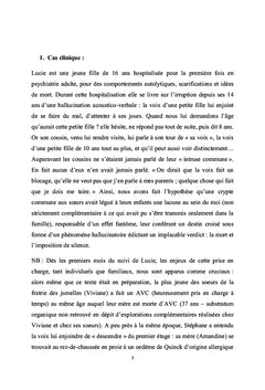 Lucie et sa famille