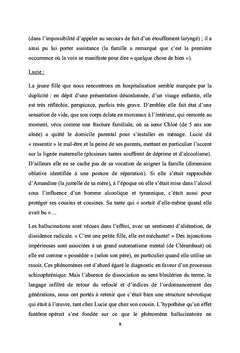 Lucie et sa famille