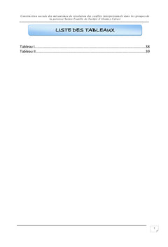 Construction sociale des mecanismes de resolution