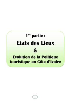 Développement et relance du tourisme Ivoirien