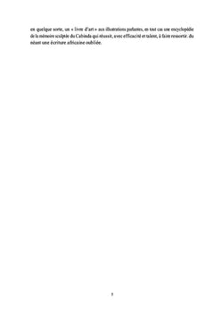 Couvercles sculptés du Cabinda: un langage, une écriture