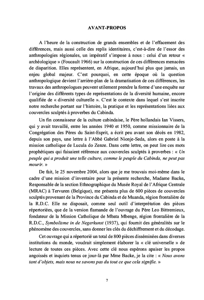 Couvercles sculptés du Cabinda: un langage, une écriture