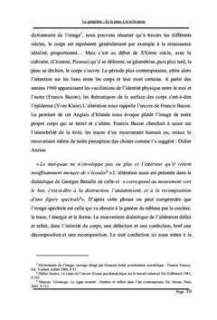 La gangrène :De la peau à la toile -peau