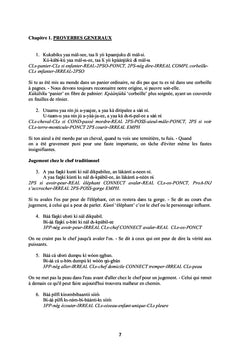 Proverbes bassar : un reflet de la pensée d'une communauté africaine